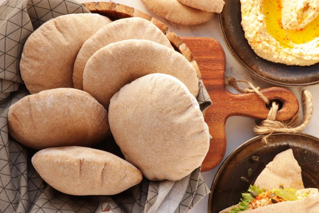 How to serve Whole Wheat Pita Bread