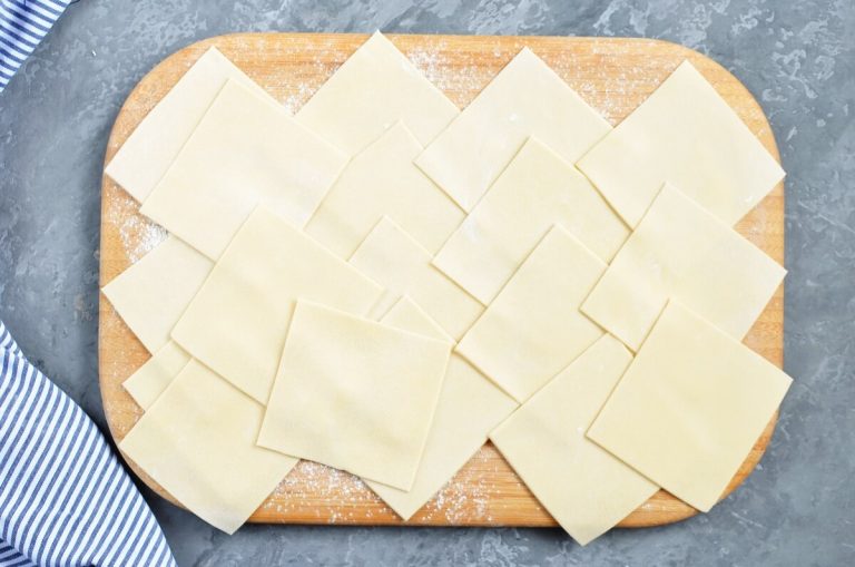 Step 6 - Homemade Wonton Wrappers