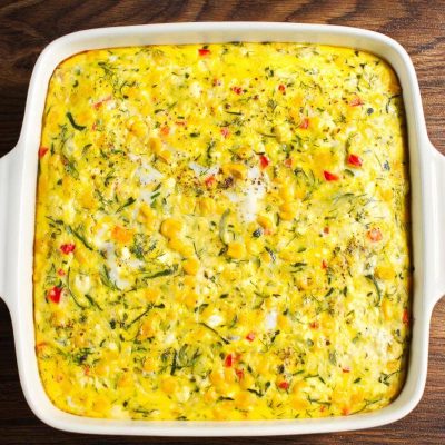 Zucchini, Corn & Egg Casserole recipe - step 6