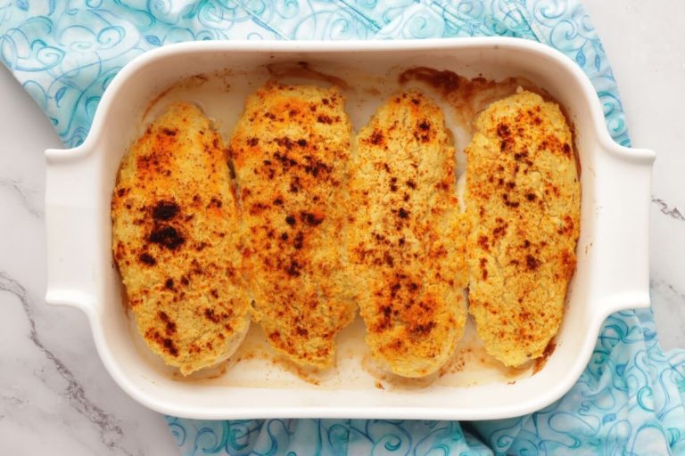 Step 7 - 3-Ingredient Hummus-Crusted Chicken