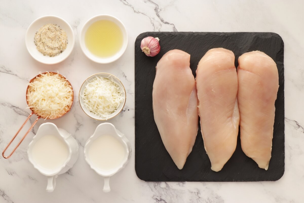 Ingridiens for 30-Minute Low-Carb Chicken
