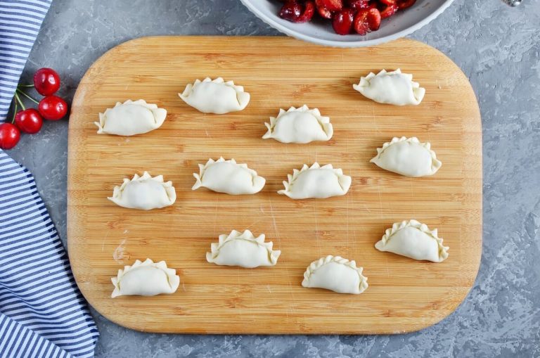 Step 7 - Vareniki (Pierogi) with Cherries