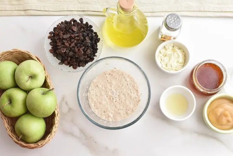Step 1 - Apple Raisin Bread