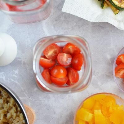 Barley & Zucchini Jar Salad recipe - step 5