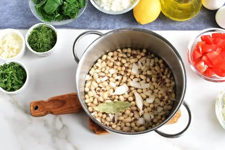 Step 2 - Black-Eyed Peas with Greens