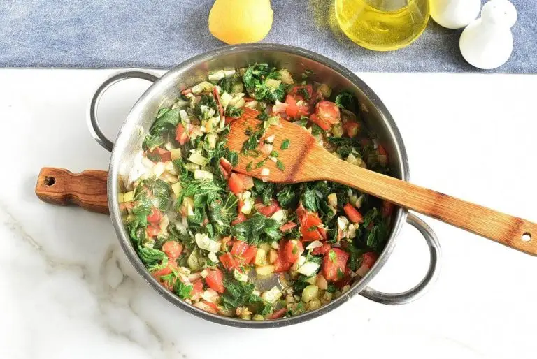 Step 4 - Black-Eyed Peas with Greens