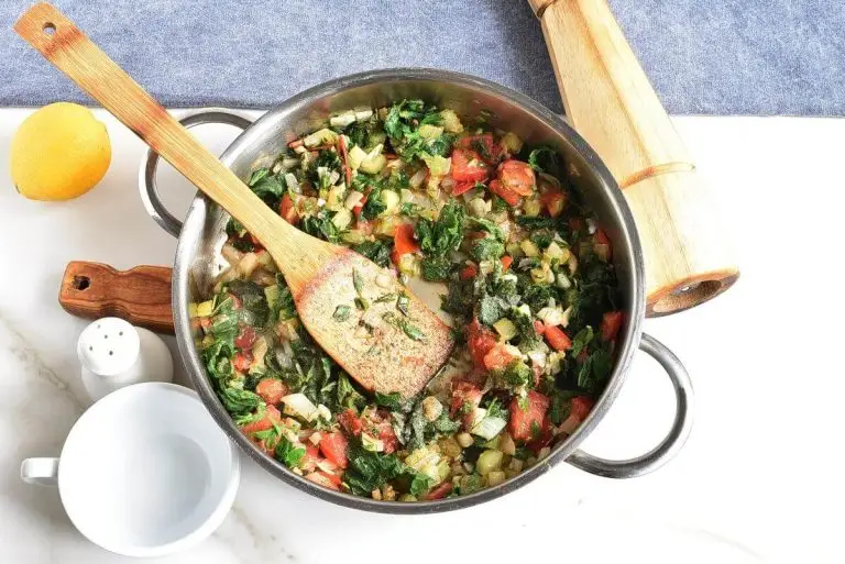 Step 5 - Black-Eyed Peas with Greens