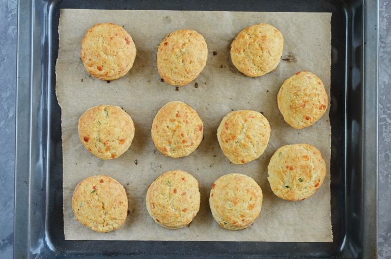 Step 8 - British Cheddar and Rosemary Scones