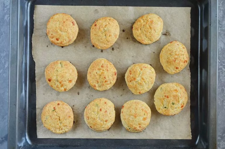 Step 8 - British Cheddar and Rosemary Scones