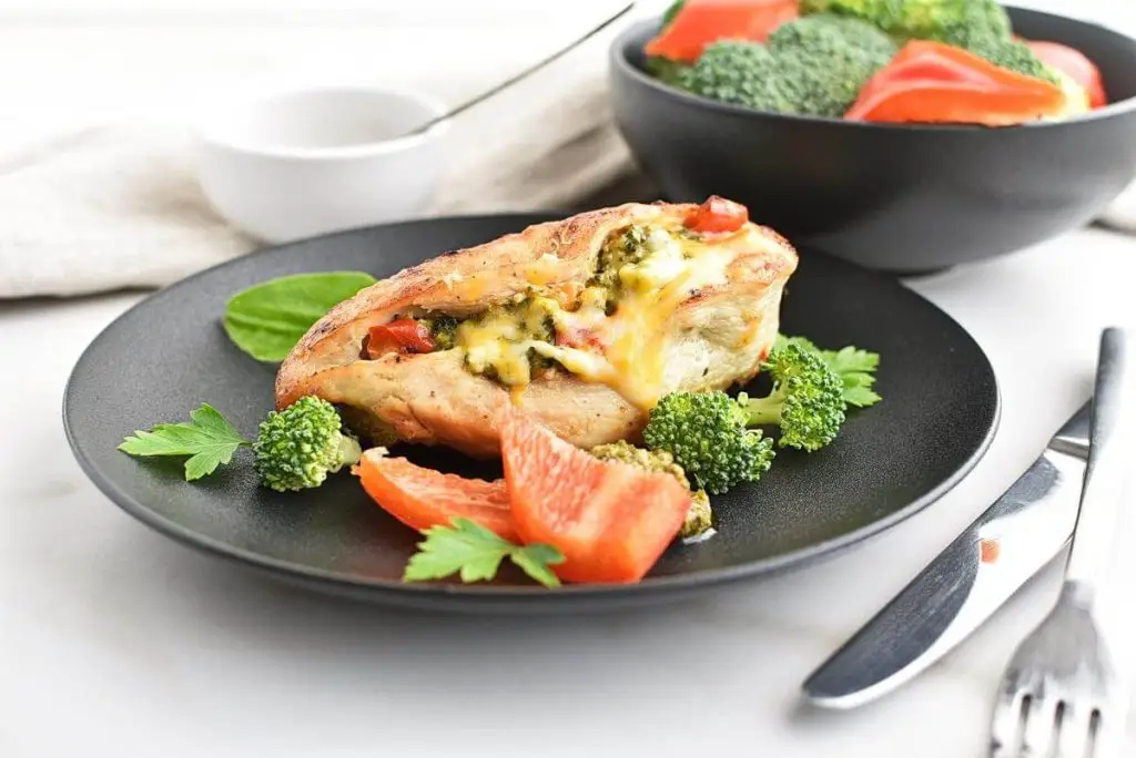 Broccoli Cheese Stuffed Chicken