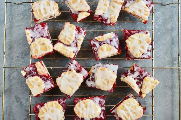 Step 12 - Cherry Kuchen Bars