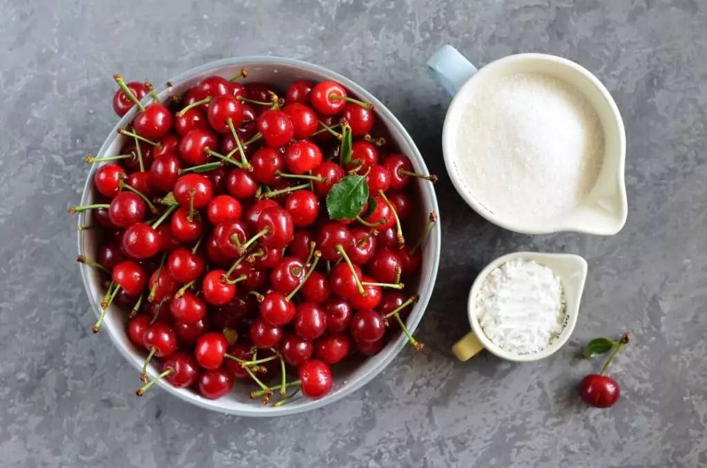 Ingredients for Cherry Pie Filling