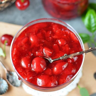 Cherry Pie Filling Recipe-How To Make Cherry Pie Filling-Delicious Cherry Pie Filling