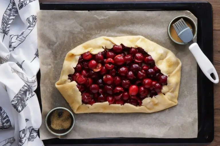 Step 8 - Cherry Vanilla Ricotta Crostata