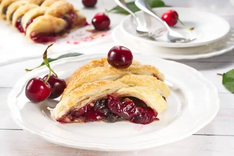 Step 9 - Braided Cherry & Chocolate Pastry
