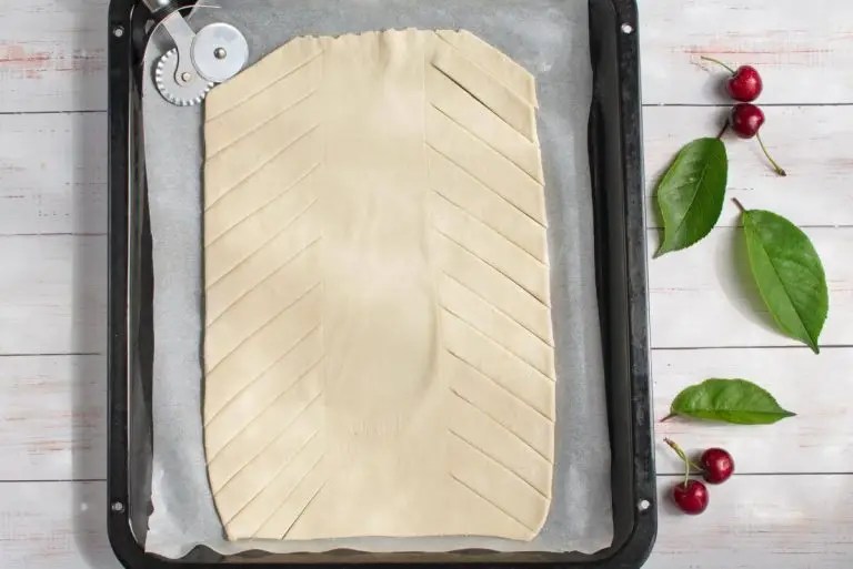 Step 4 - Braided Cherry & Chocolate Pastry