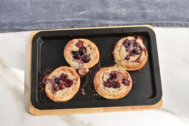 Step 7 - Cherry Jam & Almond Galettes