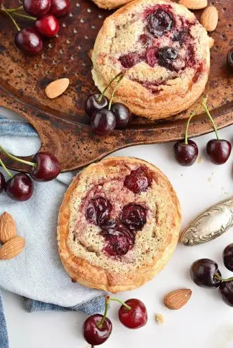 Cherry Jam & Almond Galettes
