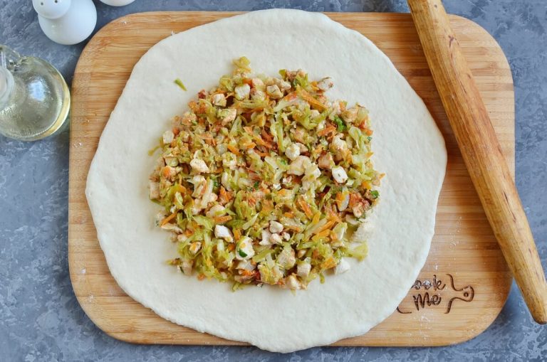 Step 8 - Chicken Cabbage Savory Pirog