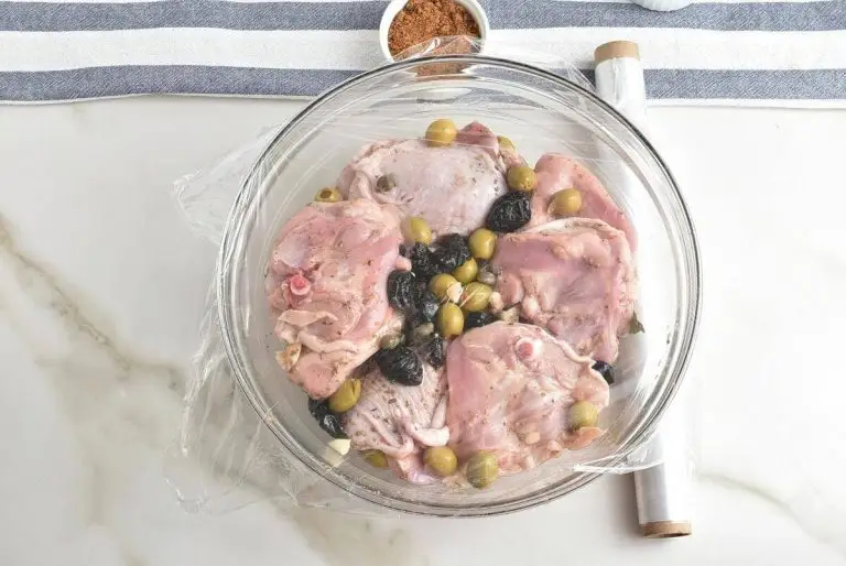 Step 2 - Chicken Marbella