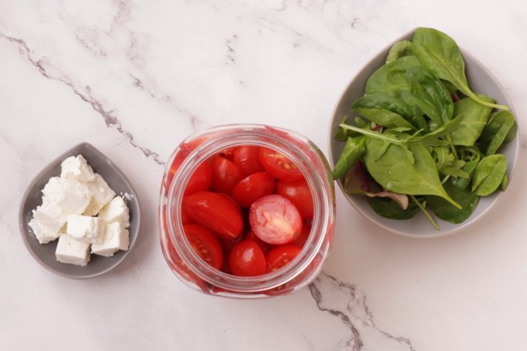 Step 2 - Chicken Quinoa Jar Salad