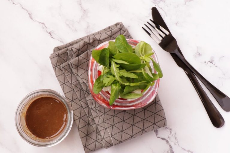 Step 4 - Chicken Quinoa Jar Salad