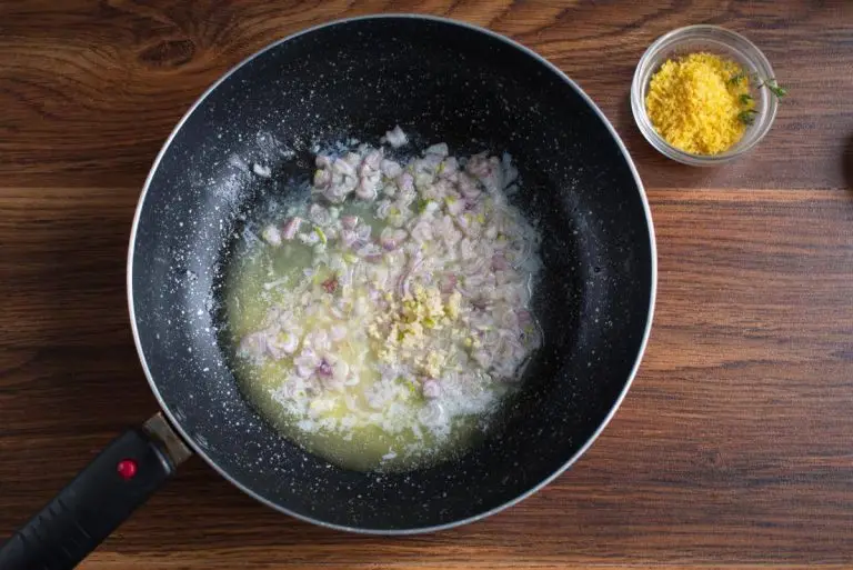 Step 1 - Courgette & Lemon Risotto