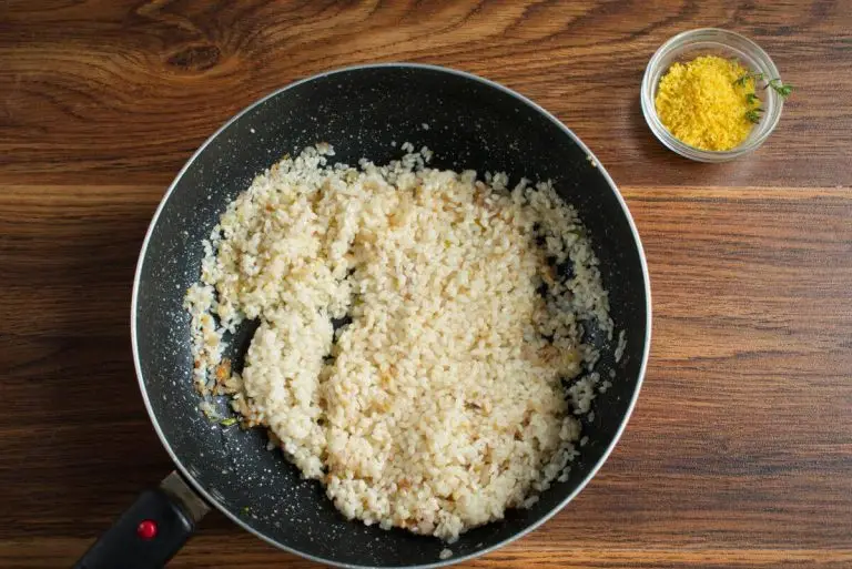 Step 3 - Courgette & Lemon Risotto