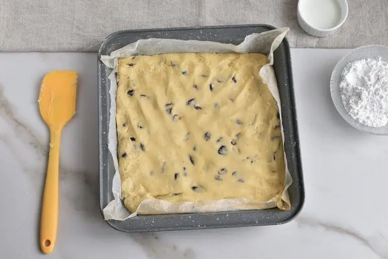 Step 7 - Cranberry and Almond Shortbread Bars
