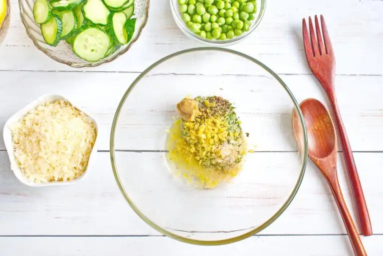 Step 1 - Crunchy Lemon-Pesto Garden Salad