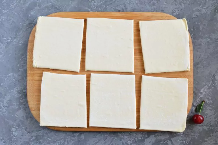 Step 1 - Easy Cherry Turnovers with Puff Pastry