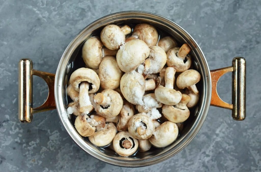 Easy Marinated Mushrooms recipe - step 1