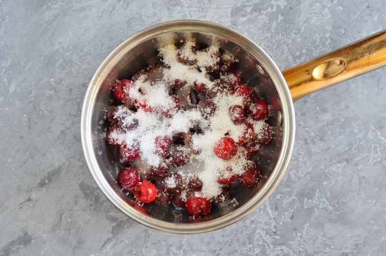 Step 1 - Easy Cherry Puff Pastry Tart