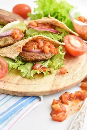 Vegan Falafel Burgers