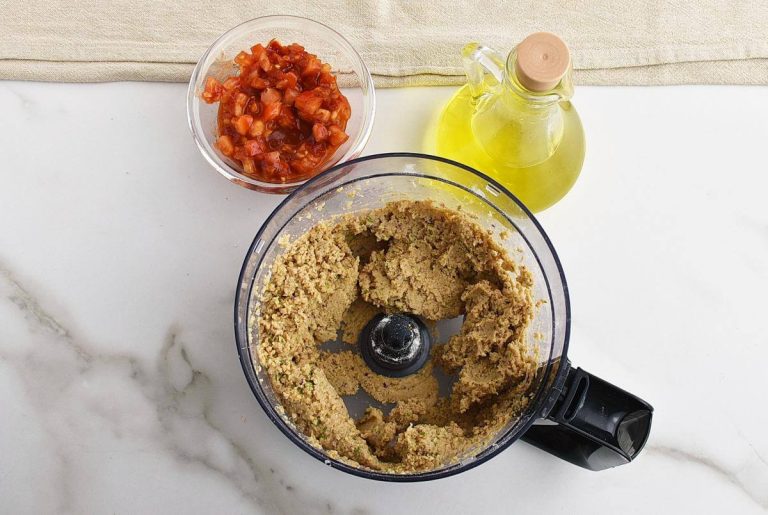 Step 2 - Vegan Falafel Burgers