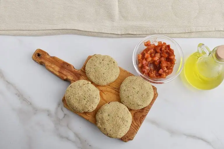 Step 3 - Vegan Falafel Burgers