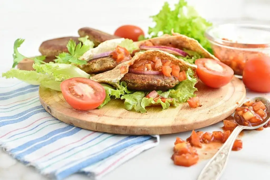 Vegan Falafel Burgers