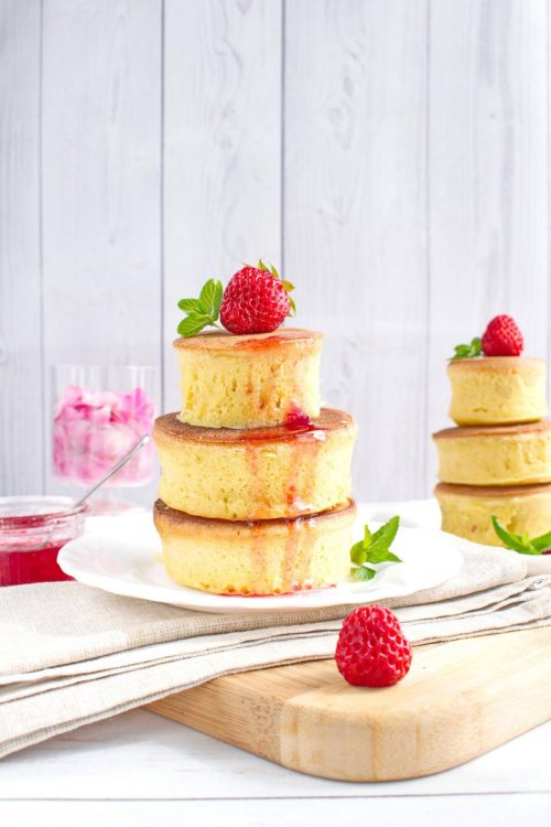 Fluffy Japanese Pancakes