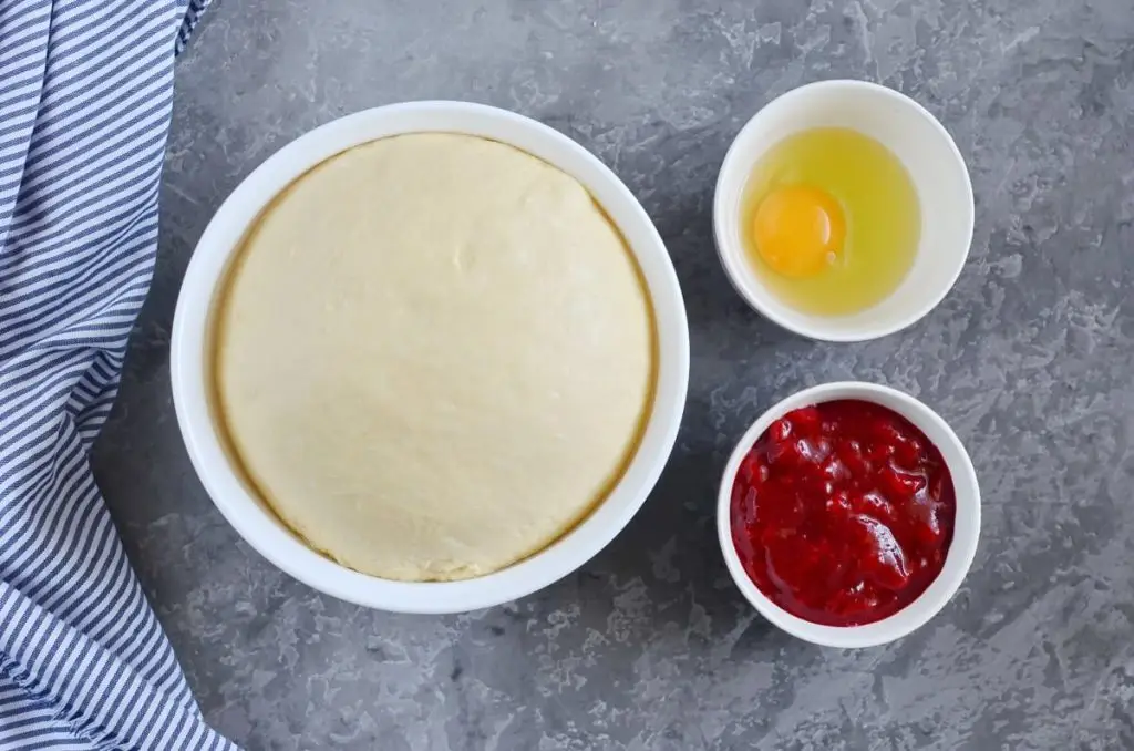 Ingredients for Russian Fruit Piroshki