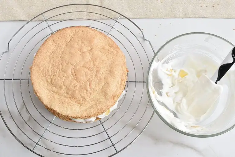 Step 8 - Fruity Sponge Cake