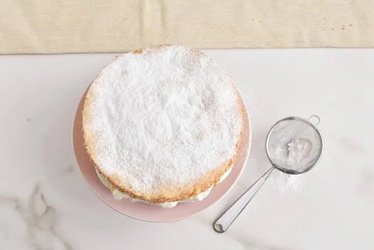 Step 9 - Fruity Sponge Cake