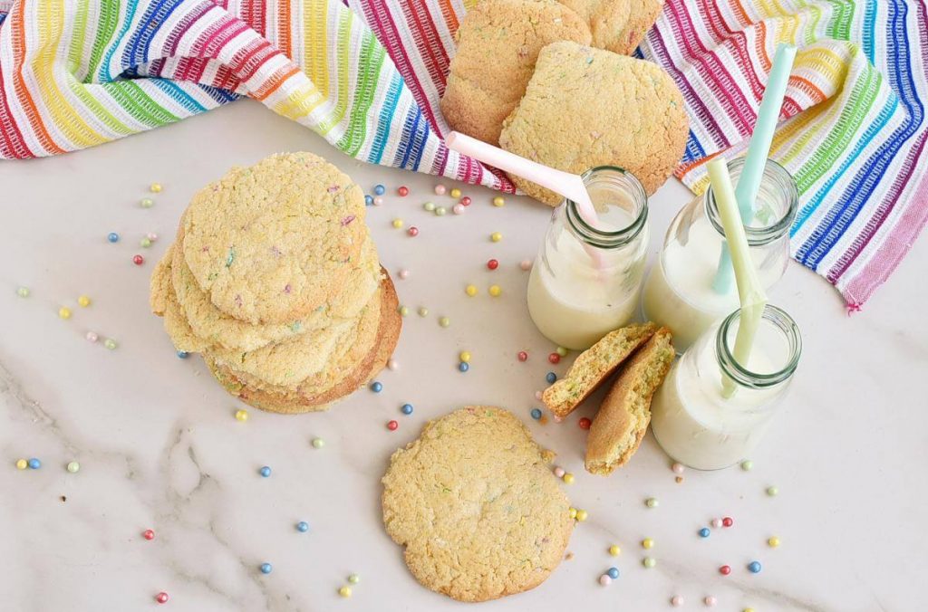 How to serve Funfetti Sugar Cookies