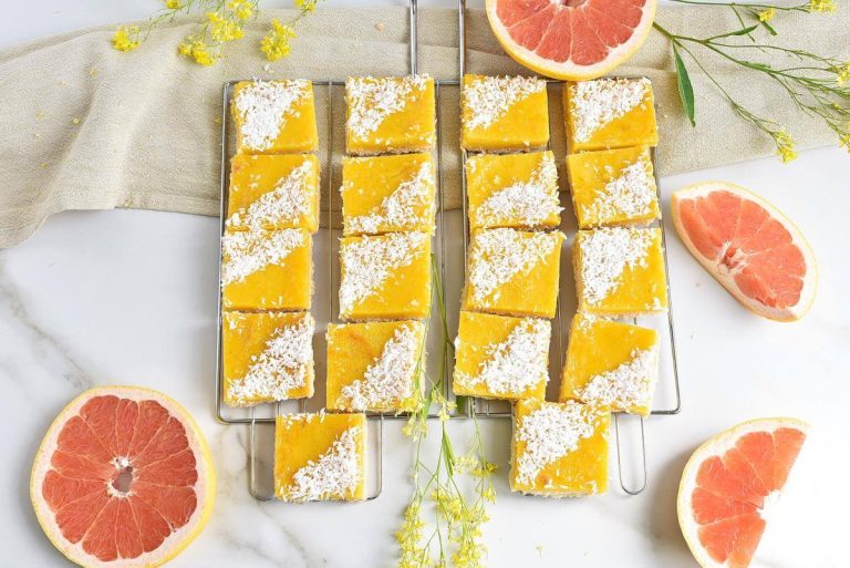 Step 13 - Grapefruit Coconut Bars