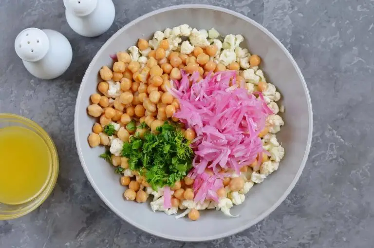 Step 4 - Herby Cauliflower Salad with Chickpeas