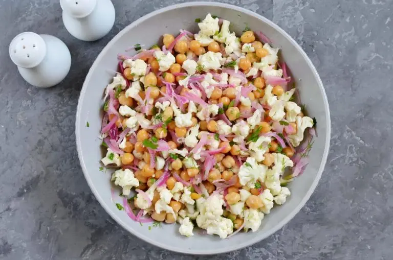 Step 5 - Herby Cauliflower Salad with Chickpeas