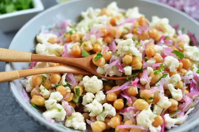 Step 6 - Herby Cauliflower Salad with Chickpeas