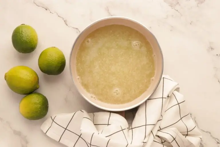 Step 1 - Homemade French Lime Sorbet