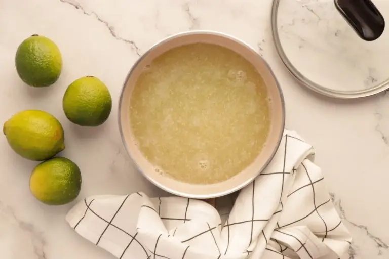 Step 2 - Homemade French Lime Sorbet