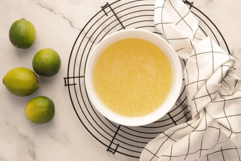 Step 3 - Homemade French Lime Sorbet