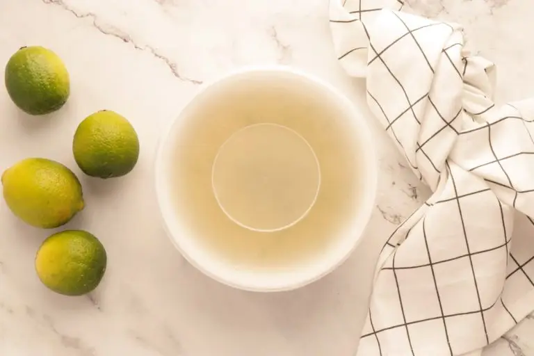 Step 5 - Homemade French Lime Sorbet